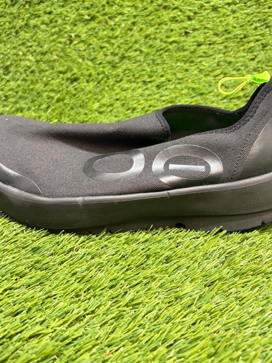 OOFOS OOmg EeZee Low Mens Size 9 Black Casual Walking Slip On Recovery Shoes main image 10